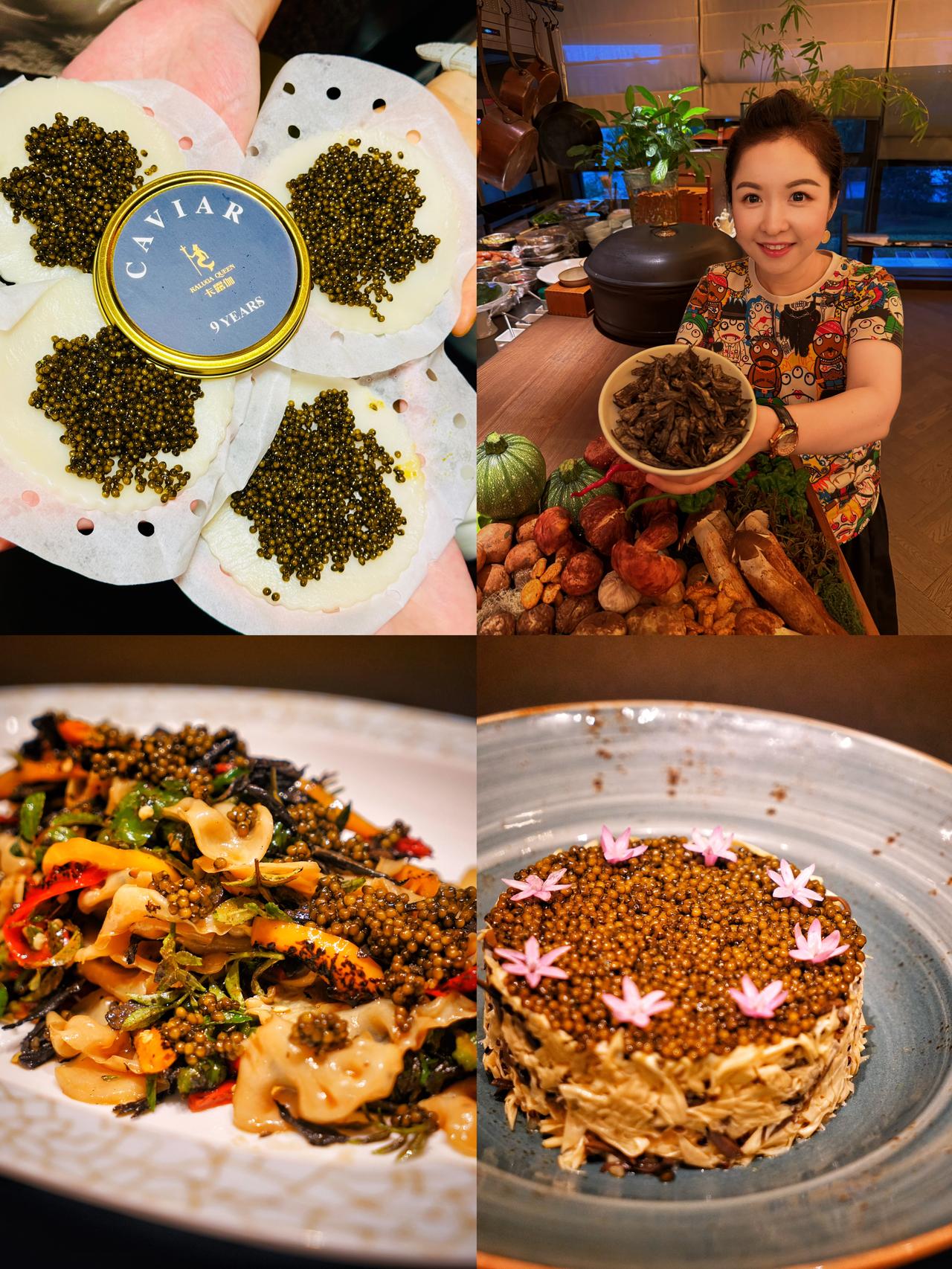 朋友公司上市，请吃云南菌子！

全球鱼子酱第一股 · 06715.HK
鲟龙科技