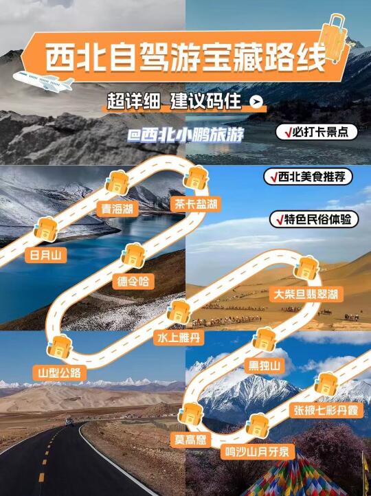 大西北6天游玩攻略🔥纯玩0购物