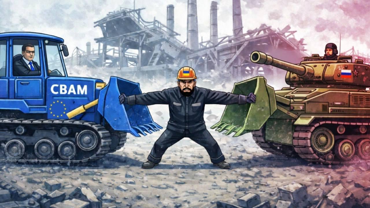 欧盟碳关税CBAM生效，乌克兰遭重了！
 
乌议员基谢廖夫斯基炮轰：欧盟对乌标准