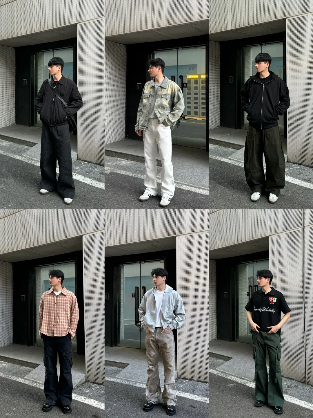 OOTD｜穿搭分享｜早秋男生一周穿搭clean fit