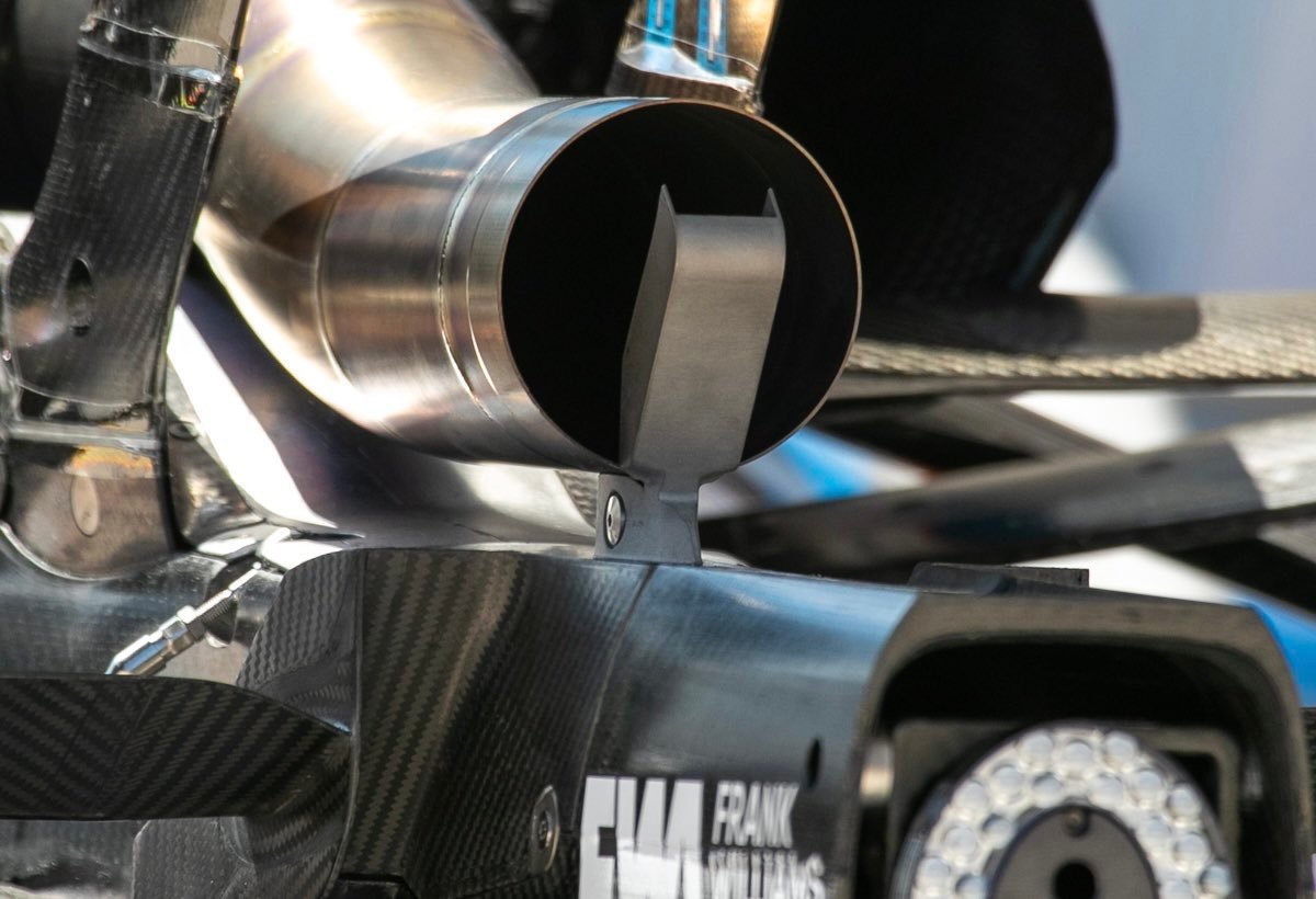 2026F1迈阿密大奖赛 威廉姆斯的排气 