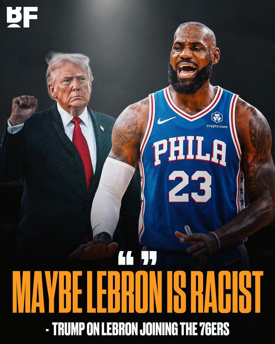 离谱发言！特朗普公然指责詹姆斯涉嫌种族歧视，坚定站队乔丹为GOAT

詹姆斯底薪