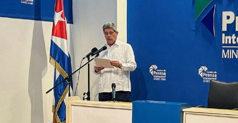 古巴副外长费尔南德斯·德科西奥（Carlos Fernandez de Coss