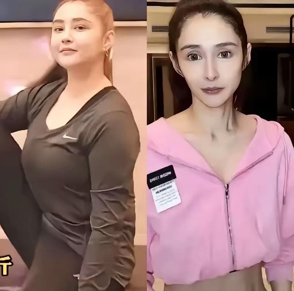 近日，女艺人李心艾瘦成一副皮包骨，冲上了热搜。

直播里她颧骨突出、脸颊凹陷，