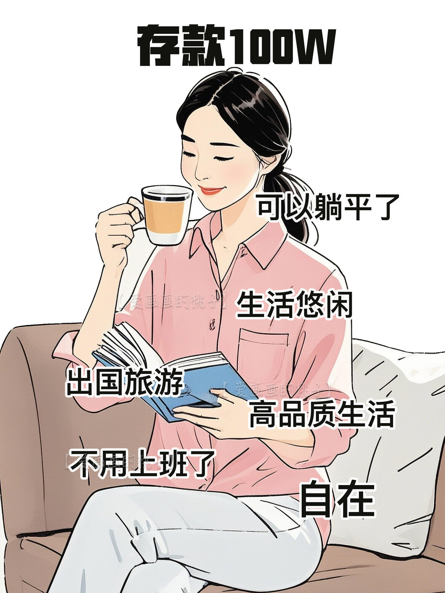 原来五万块能做这么多事不同存款的女生生活状态 ​​​