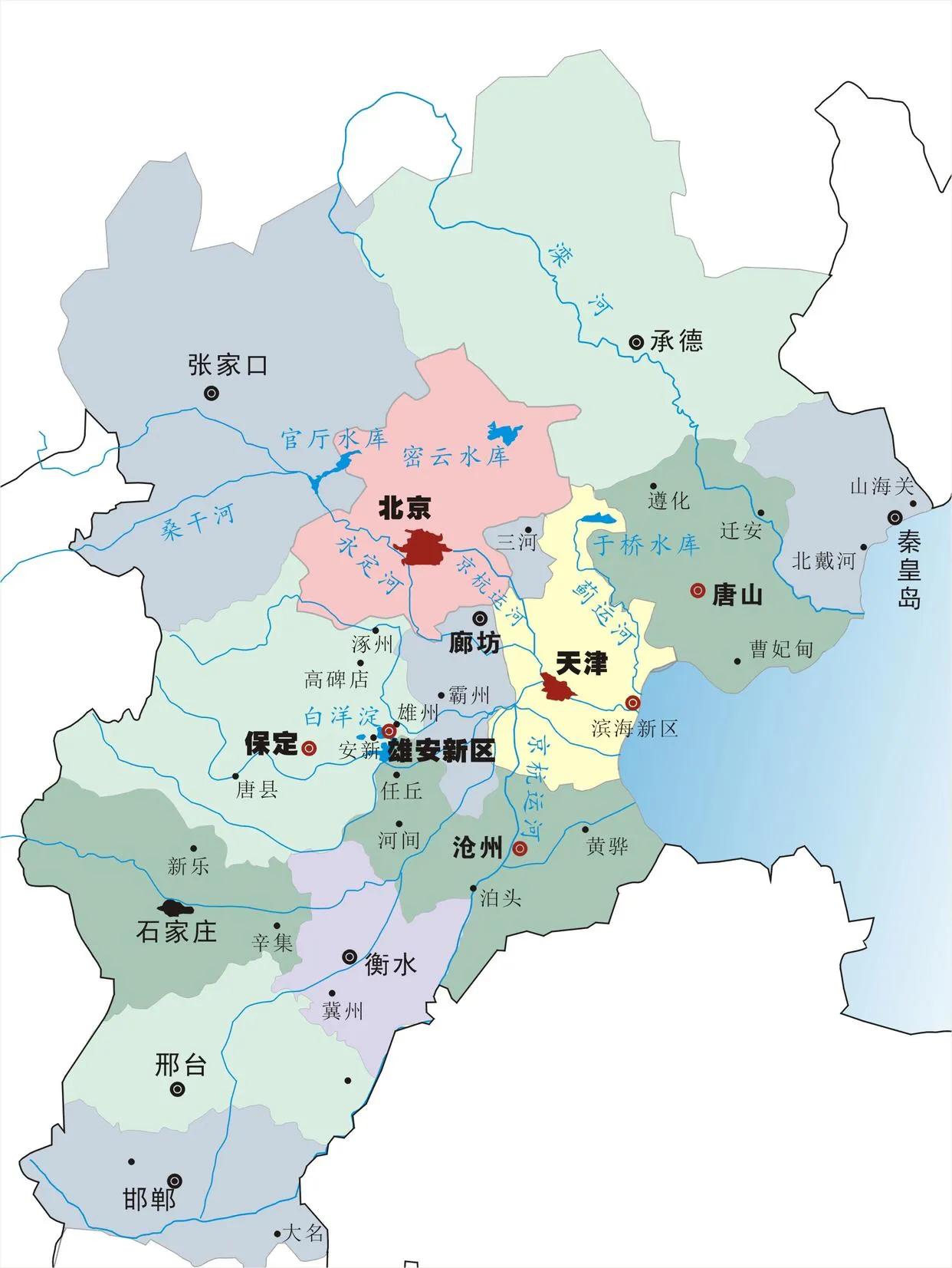 中国京津冀地区