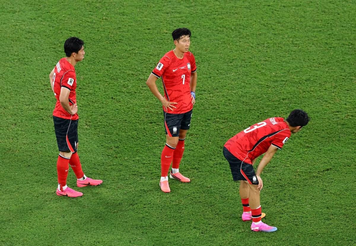 【韩国晋级概率还有50%】韩国跌至第7 北京时间6月27日，美加墨世界杯I组小组