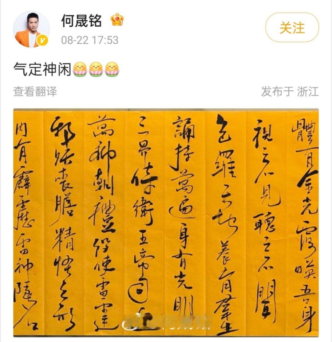 不愧是纯元 于正气到输液 何晟铭气定神闲 ​​​