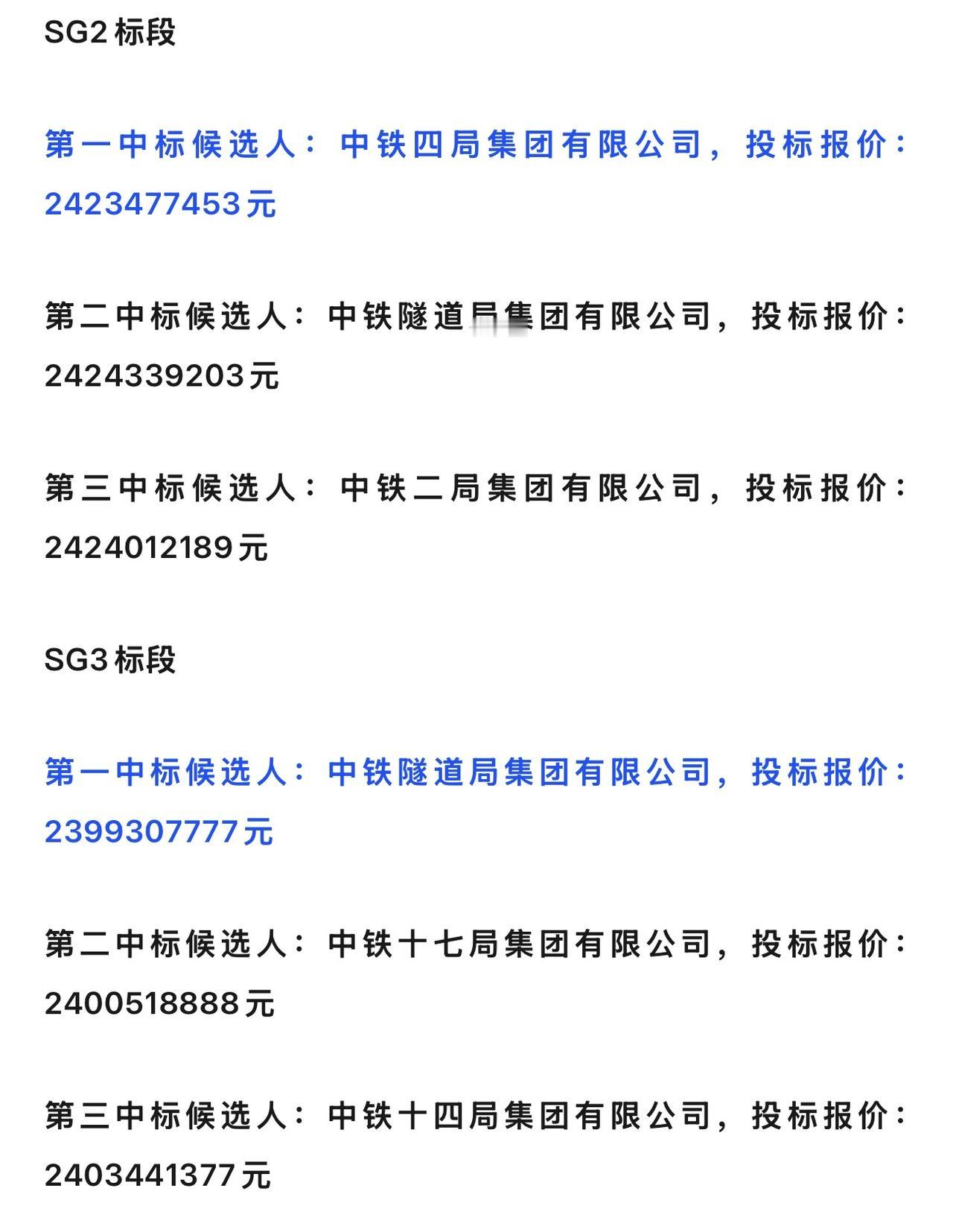 突发！厦漳泉城际铁路R1线漳州段两大土建标段招投标紧急暂停。此前SG2标段公示中