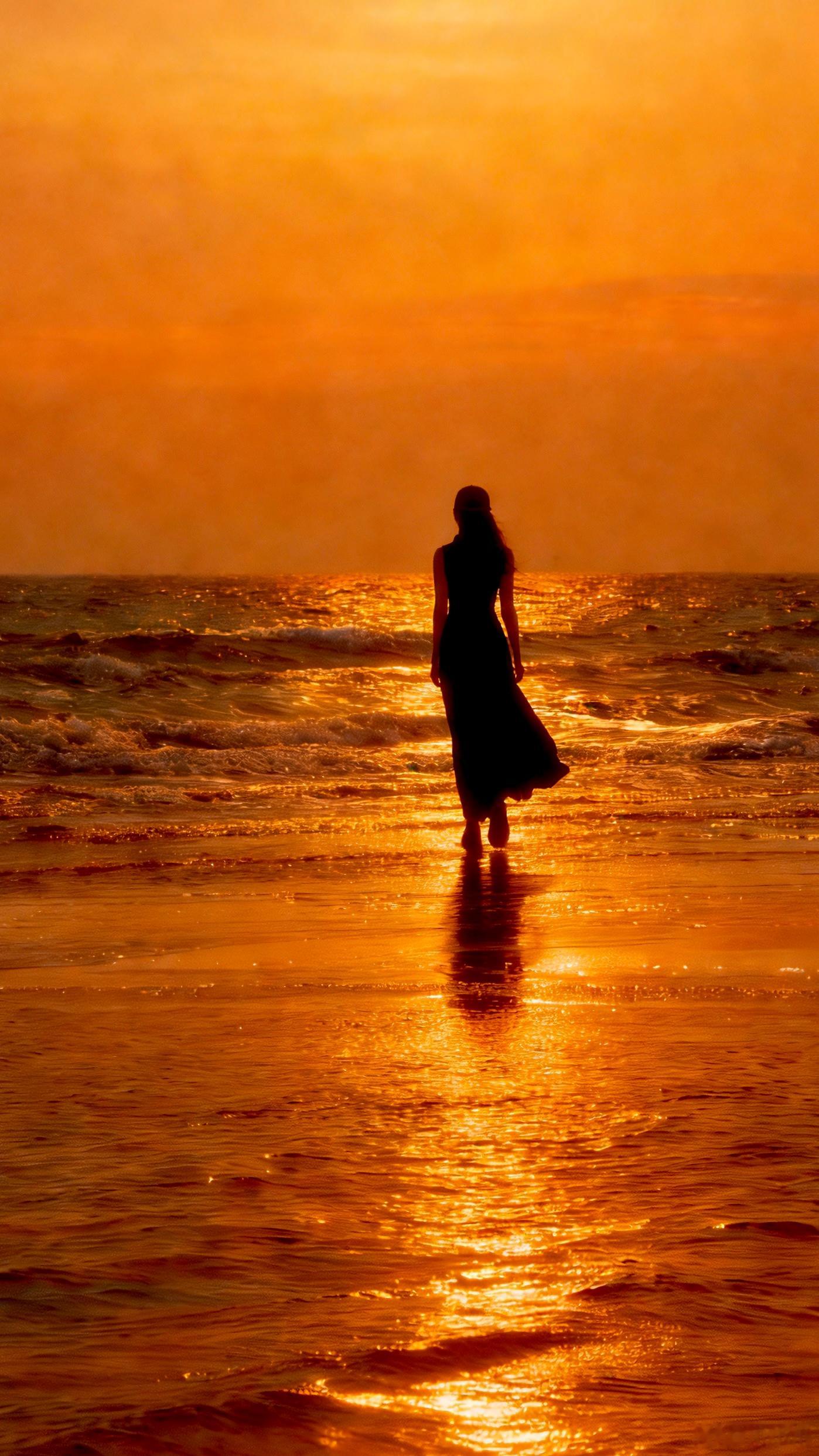 我每次加定位都会看到显示：涠洲岛.中国看日落榜第一名 北海·涠洲岛