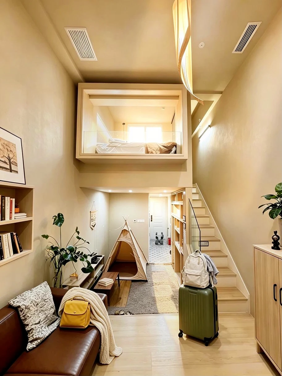 🏨南京❗️89 块！带娃！平价loft！太好住了