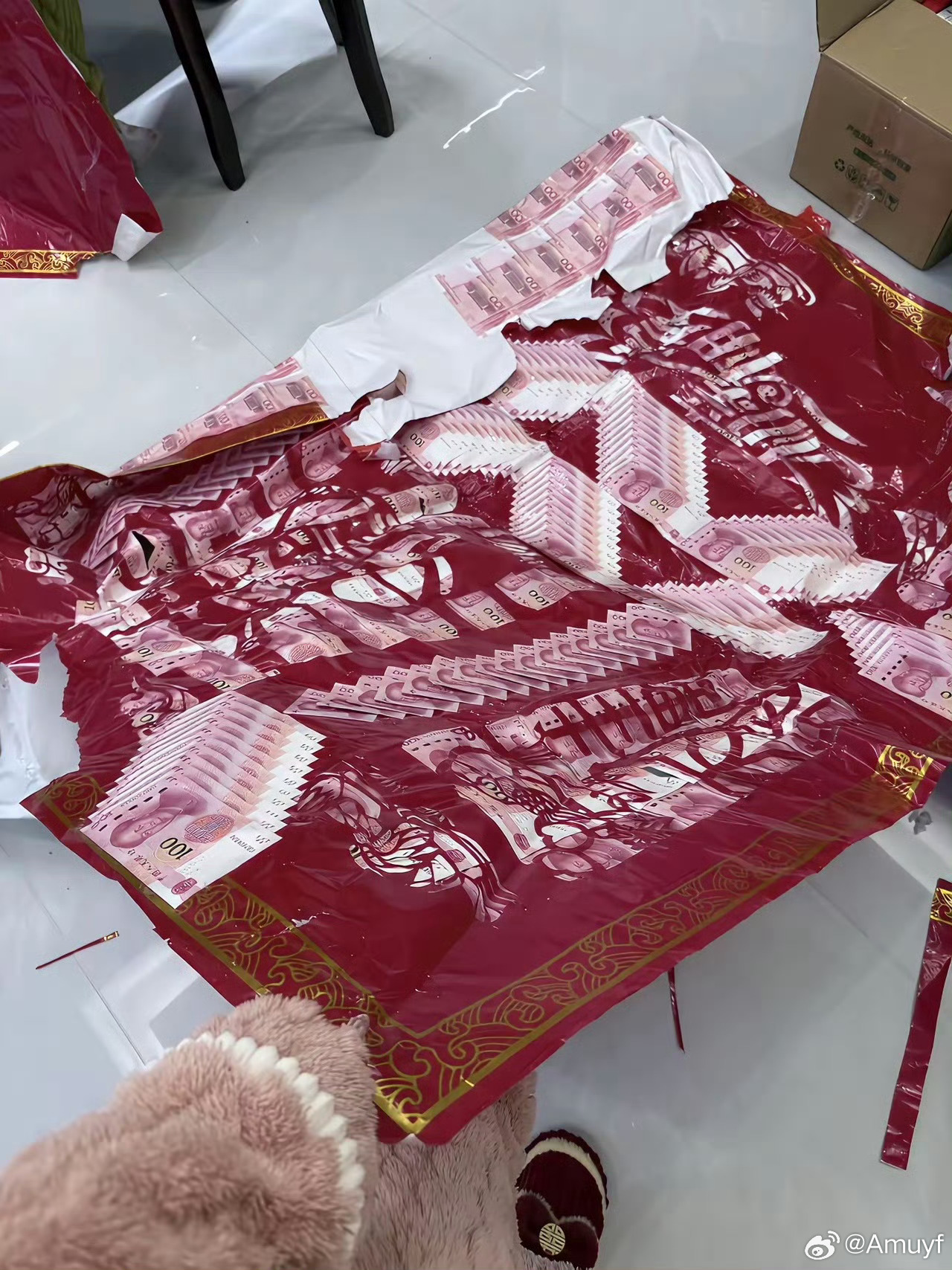结完婚最痛苦的是拆喜帐！ 