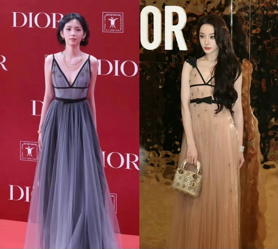 周也和迪丽热巴撞衫了，来看看谁更符合你的审美？ ​​​