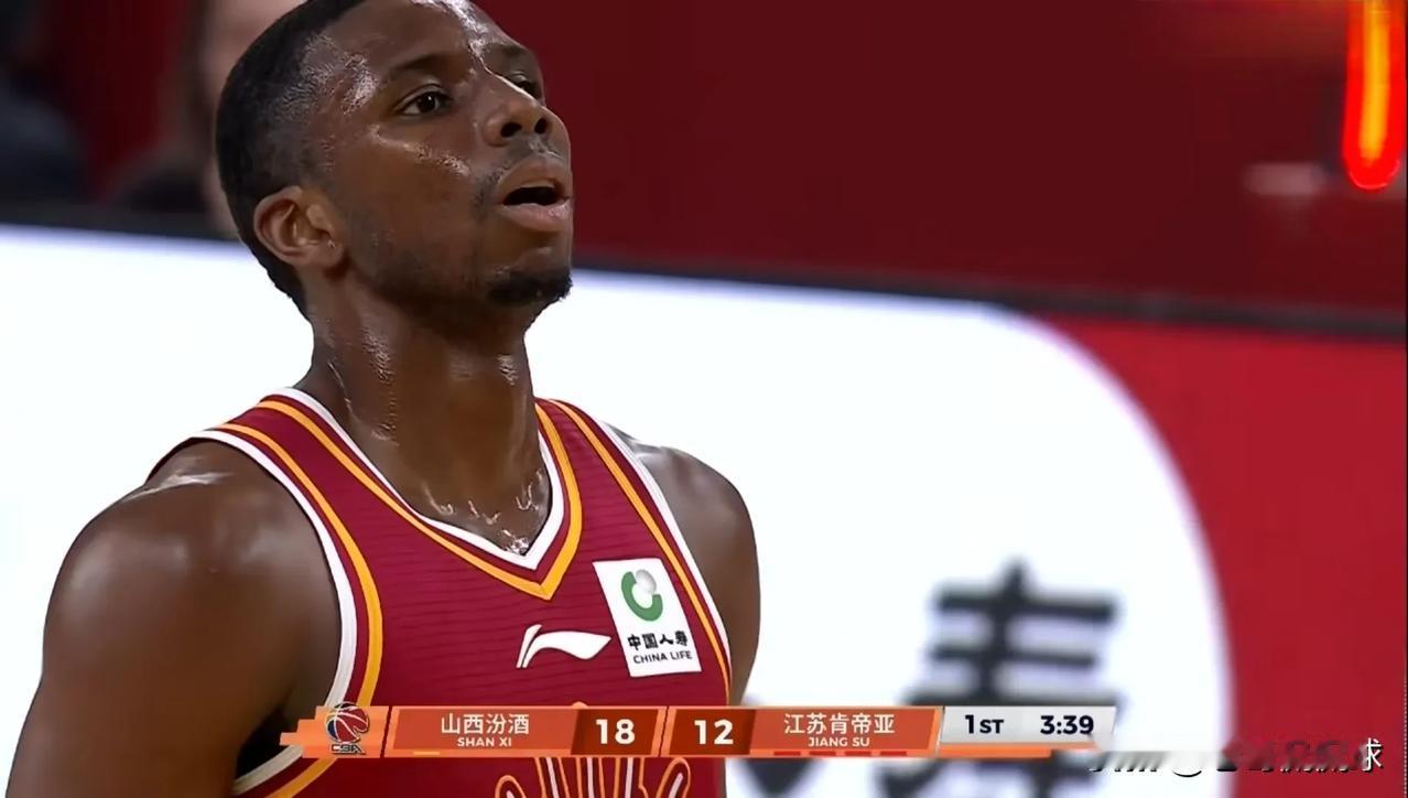 山西汾酒外援迪亚洛真是大发神威！在今天山西汾酒主场以91:77轻取江苏肯帝亚的比