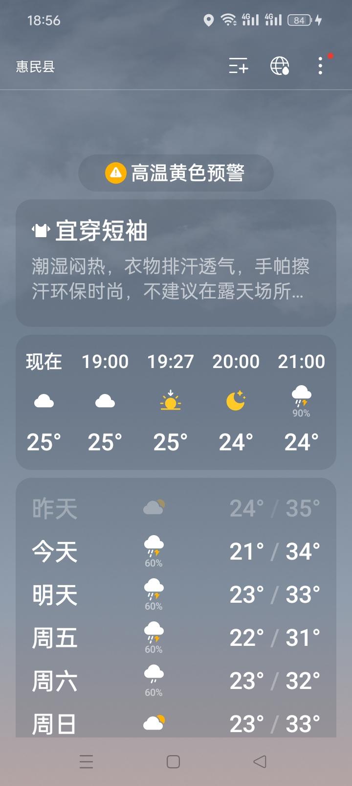 天气预报原来是两头堵啊，外面下着雨，打开天气预报，上面显示“二十分钟后雨渐停”，