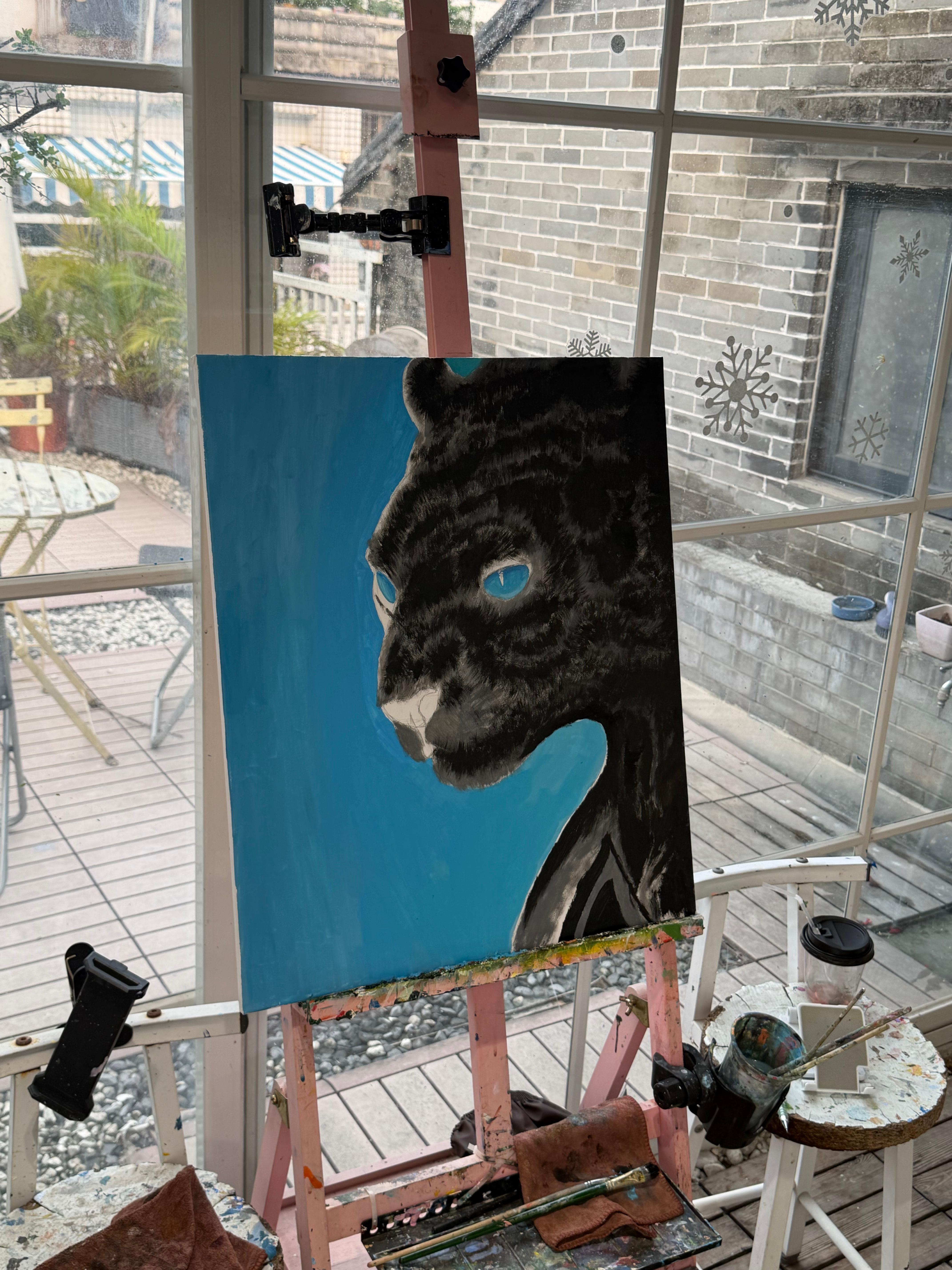 和姐妹从白天画到天黑开心时光一对🐆Carina思潼