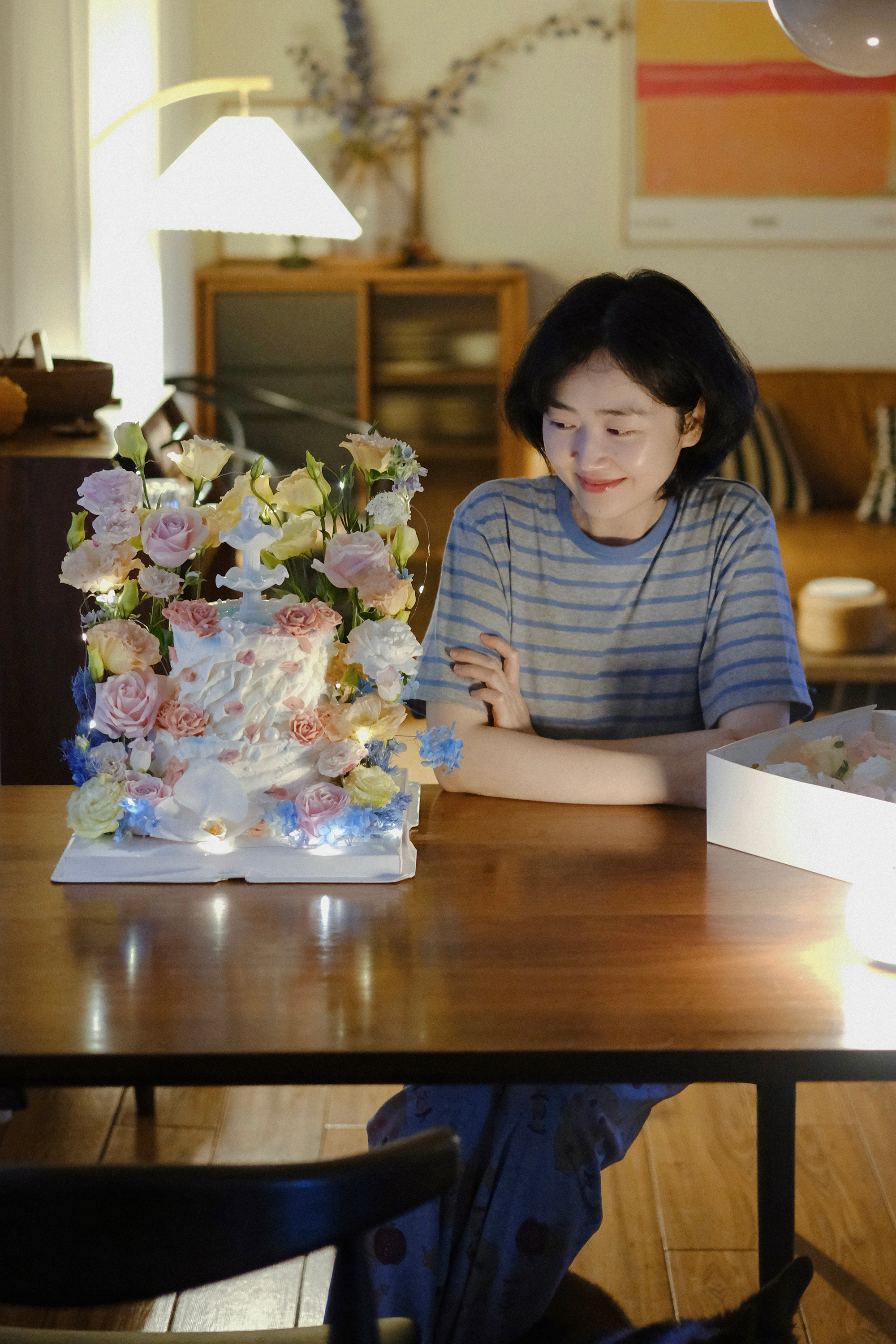 昨天毛毛生日。往年我都是在南充定生日蛋糕，但款式的选择实在不多，今年我很想定一个