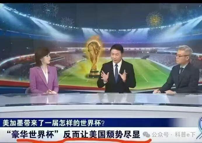 这次足联可是挣了钱了！世界经济也不差啊！