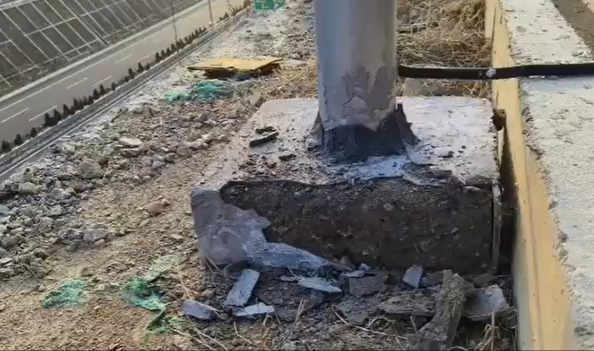 #官方回应3亿新基建底座一掰就碎#【3亿元北斗工程底座“一掰就碎”，官方：联合调