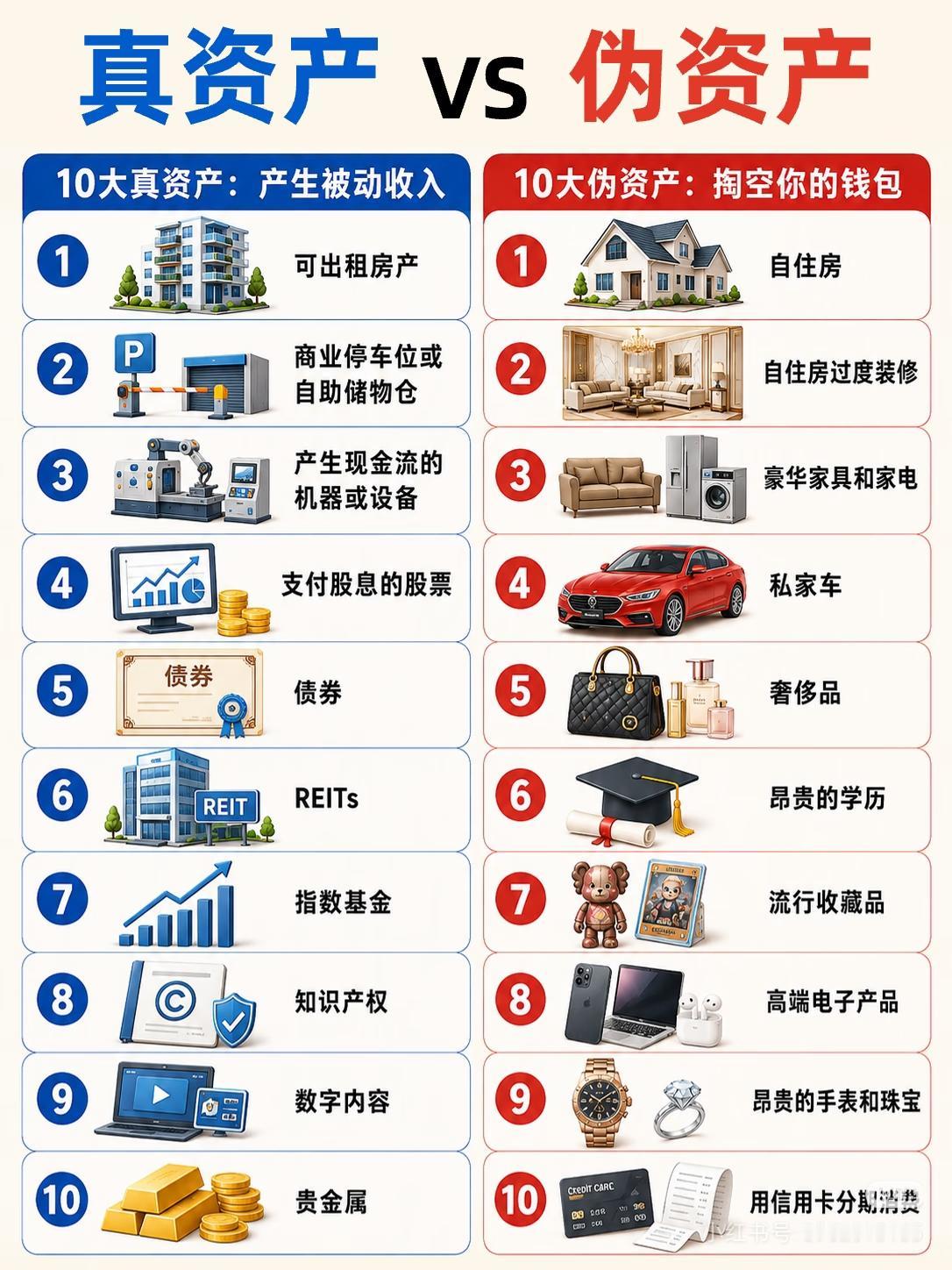 一纸辩真伪，真资产和伪资产的区别…