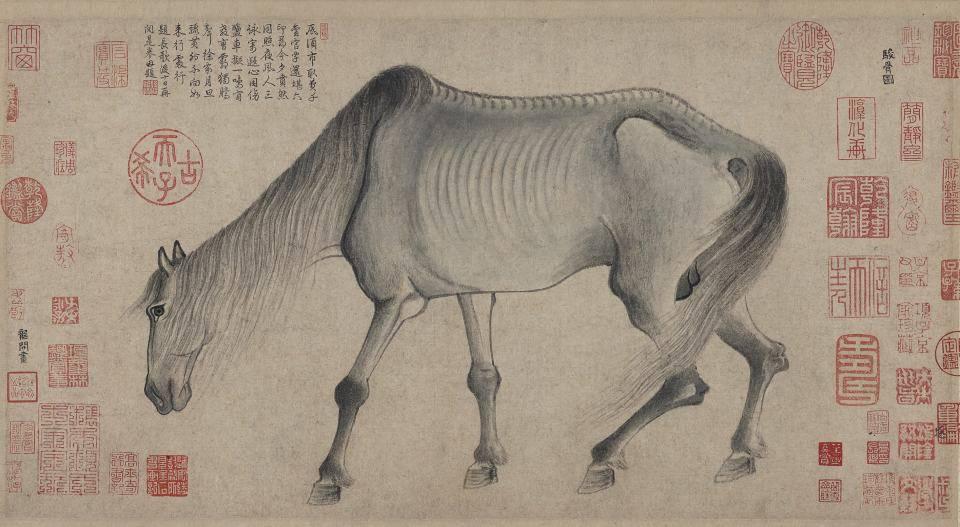 龚开生于淮阴，宋末曾入李庭芝幕府，与陆秀夫共事。宋亡后，他“入元不仕”，往来苏杭