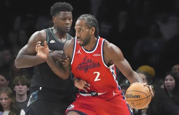 还是倒下了，今日快船对阵森林狼，伦纳德因伤缺席。

这场比赛于北京时间2月27日