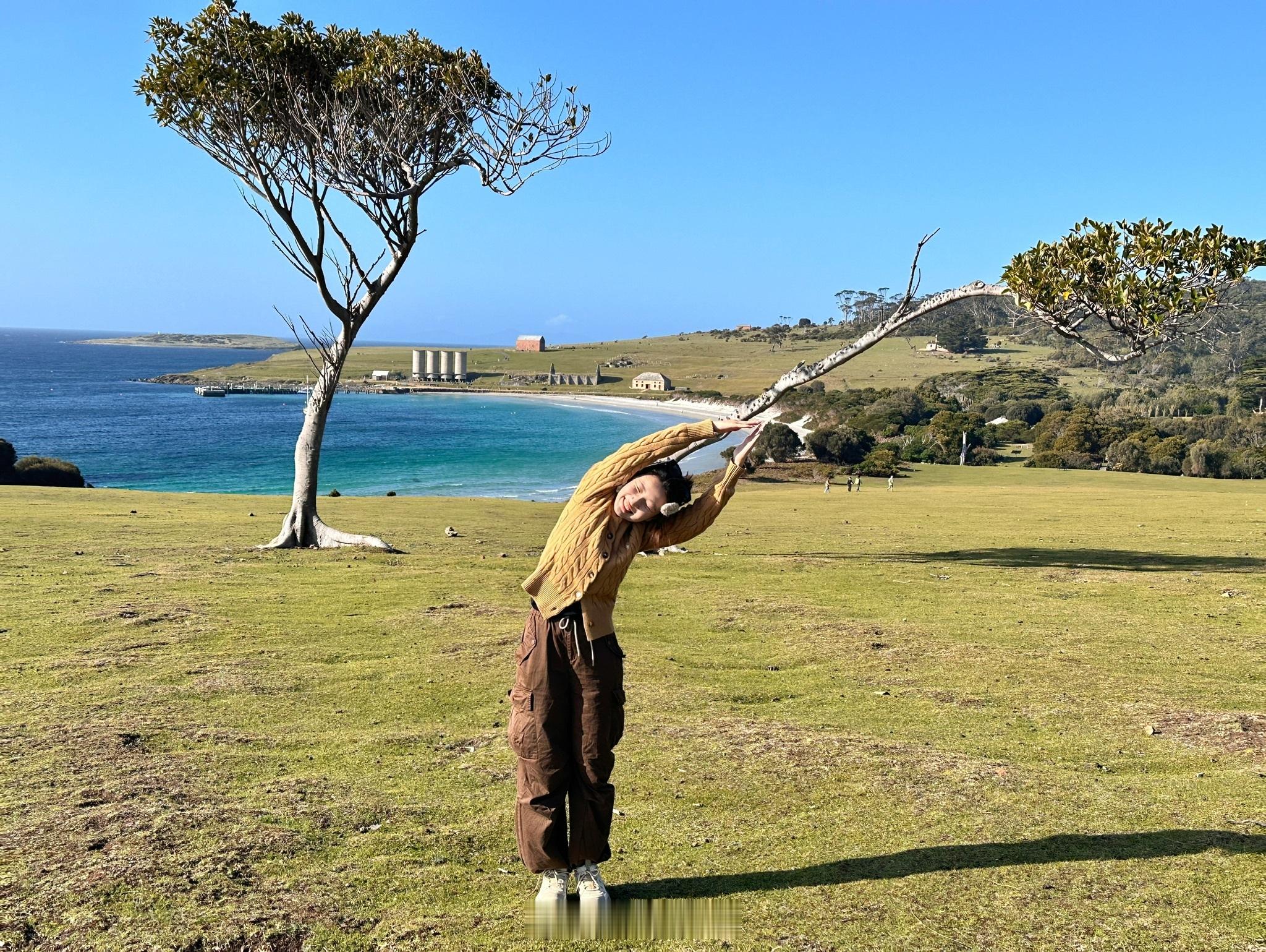 童话世界里的maria island🏝️感觉这一整天都被治愈了 超级漂亮疯狂徒