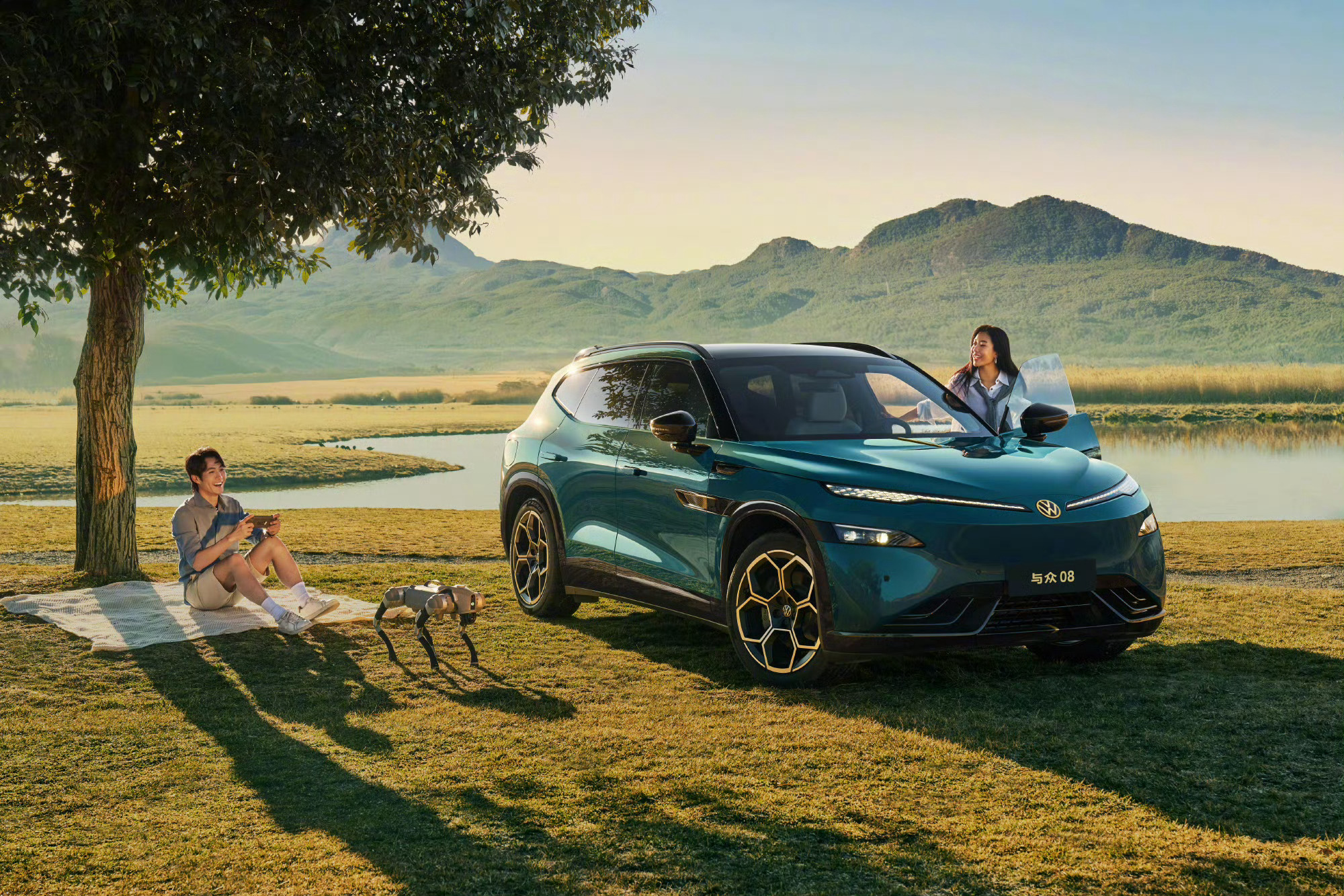 标配1500TOPS金标大众太顶了与众08标配1500 TOPS算力，搭载双图灵