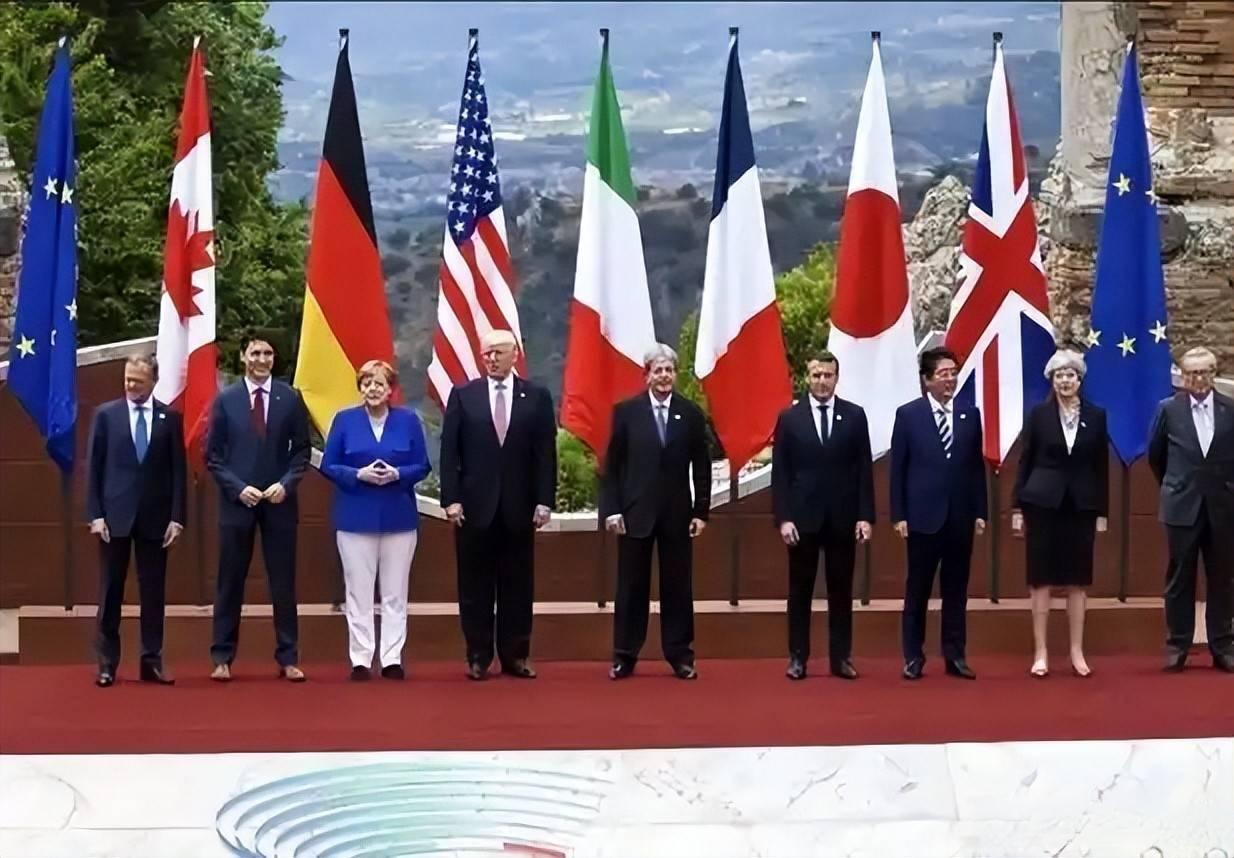 G7名场面！特朗普当众感谢中俄中立，一众盟友脸都绿透了
 
G7峰会大型尴尬现场