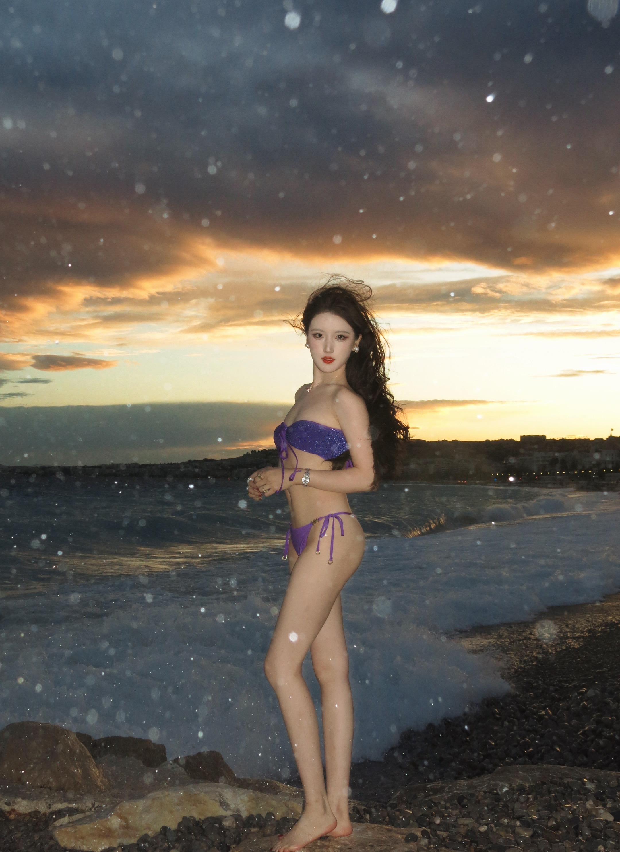 Nice🌊吹海边的风，再看一万次日落。尼斯