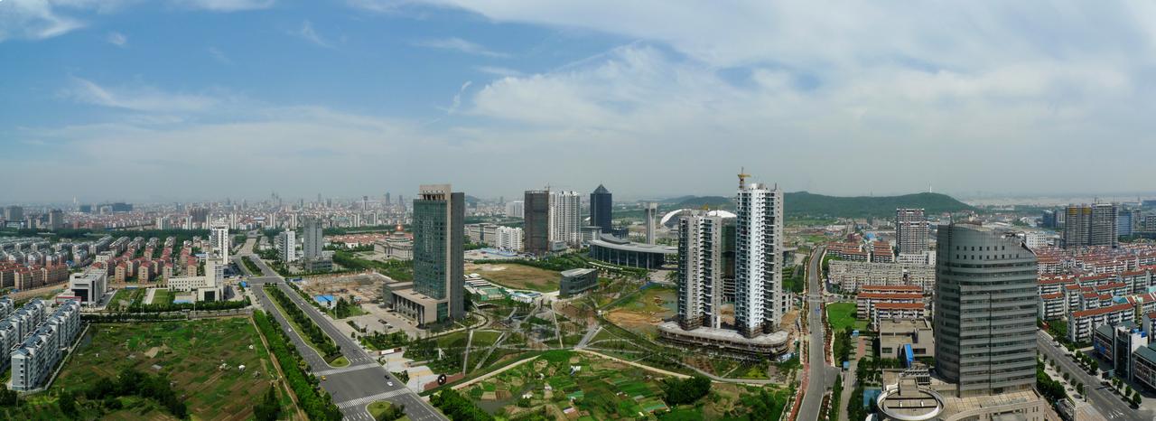 15 年前的江阴城 | 城市客厅
城市客厅全景图4
城市客厅周边的道路和公共设施