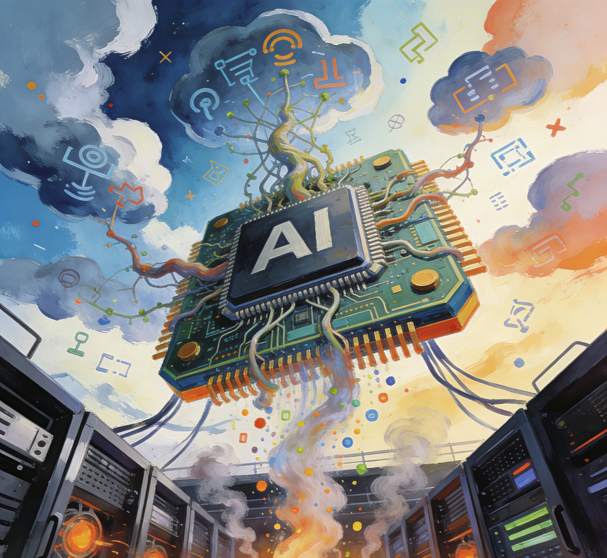 福建算力落地！AI产业要起飞！新质福建万千气象当美国AI还陷在资本泡沫里空谈概念