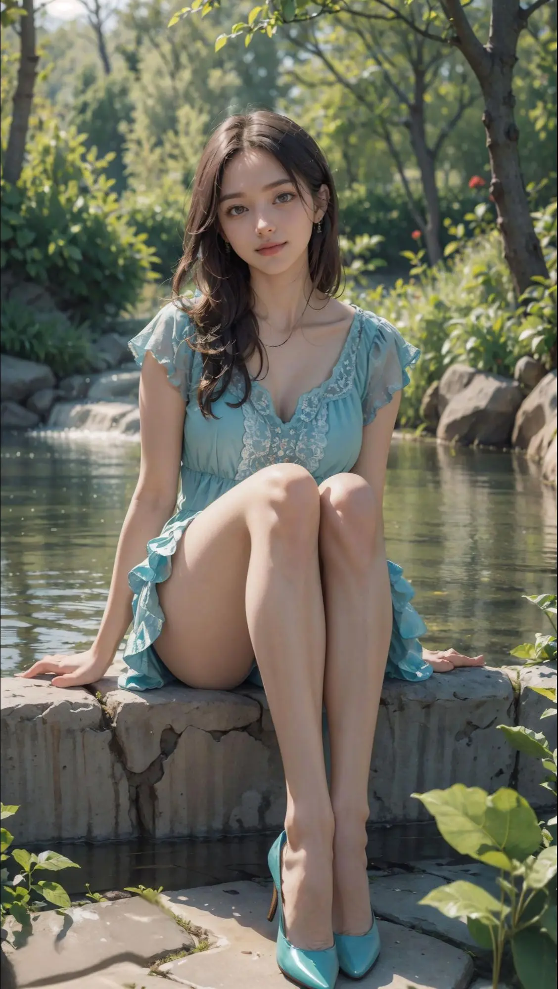 夏天来啦 性感大长腿 长腿女神