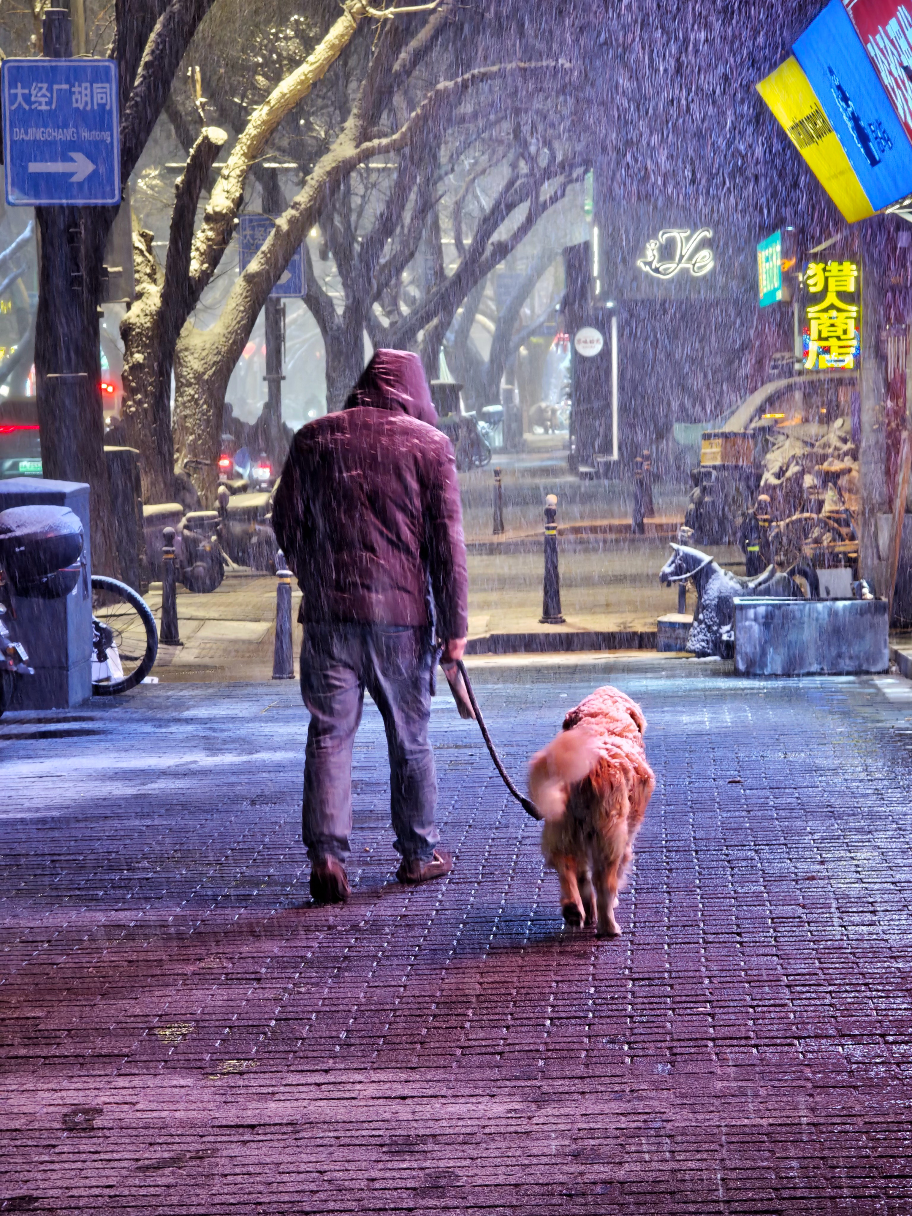 一张图证明我来过这里北京随手拍，2026年的第一场大雪 北京