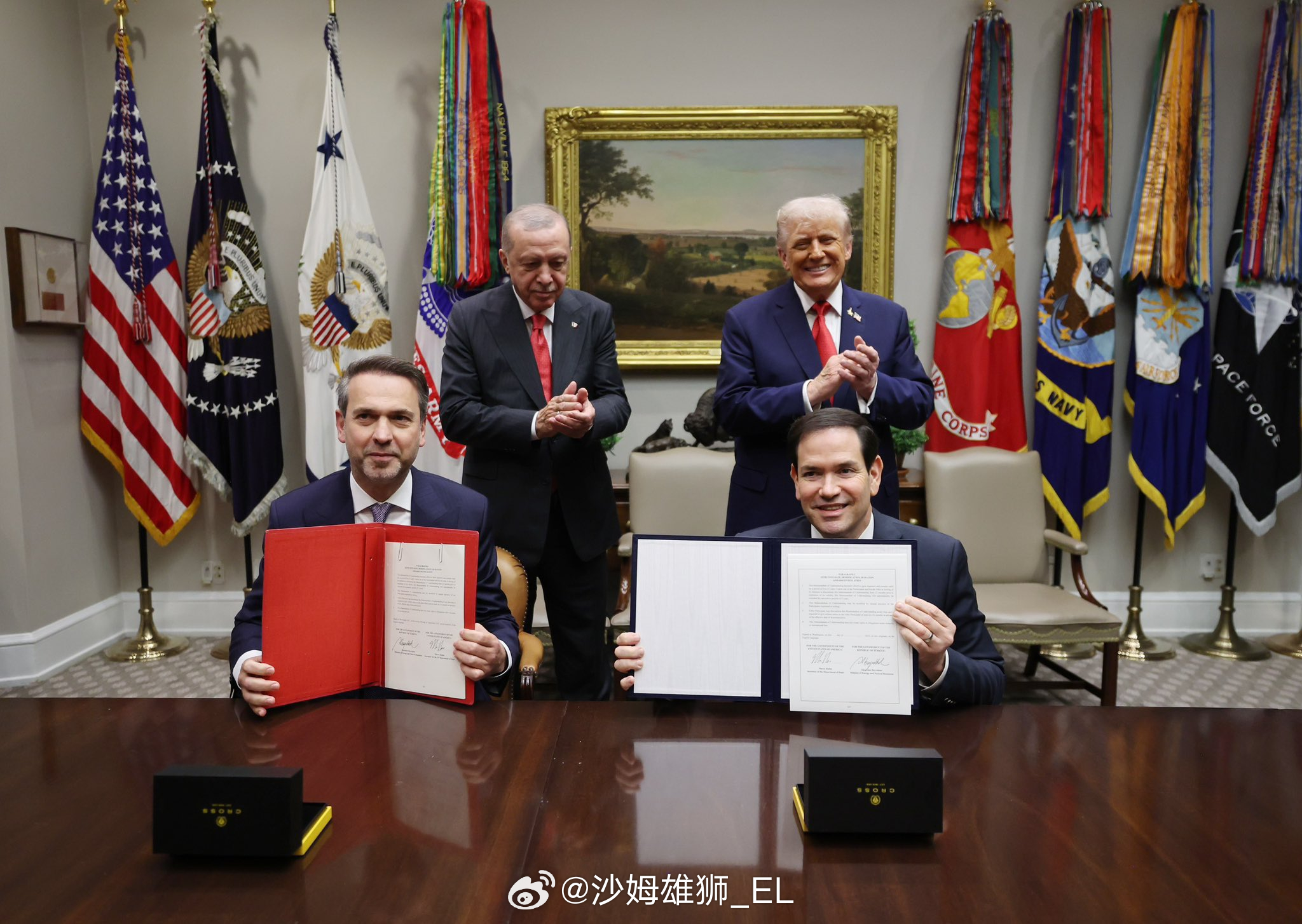 土耳其与美国签署了民用核能领域的双边战略合作谅解备忘录。 ​​​