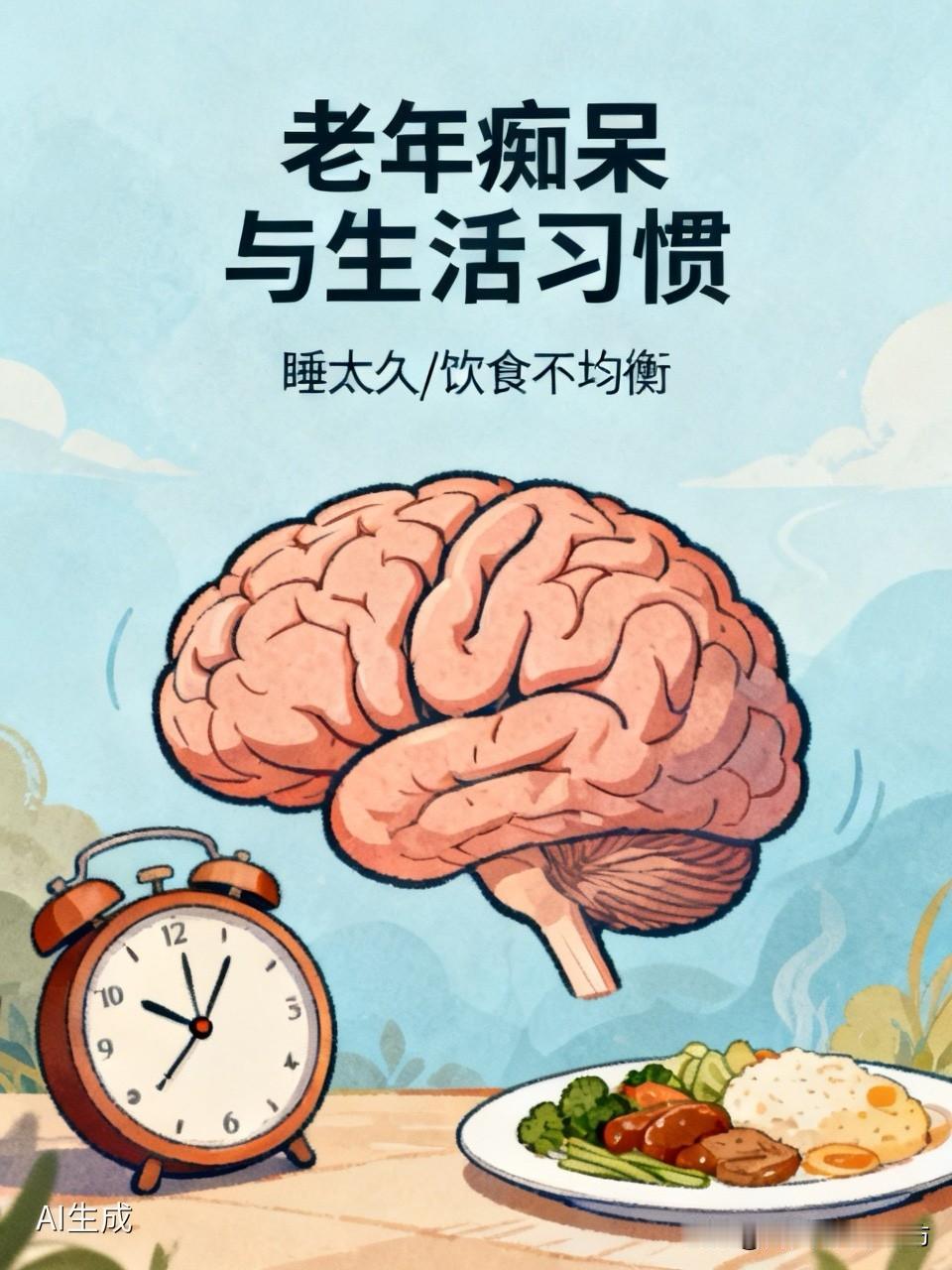 不少人都觉得，老年痴呆是年纪大了躲不开的病，其实根本不是这么回事。很多时候，伤脑