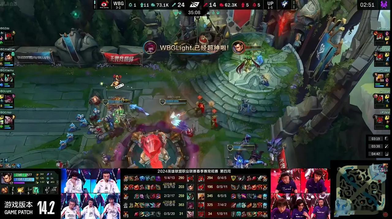 13-0超神五杀！没有了TheShy的“吸血”，Light终于充分发挥出了自己的