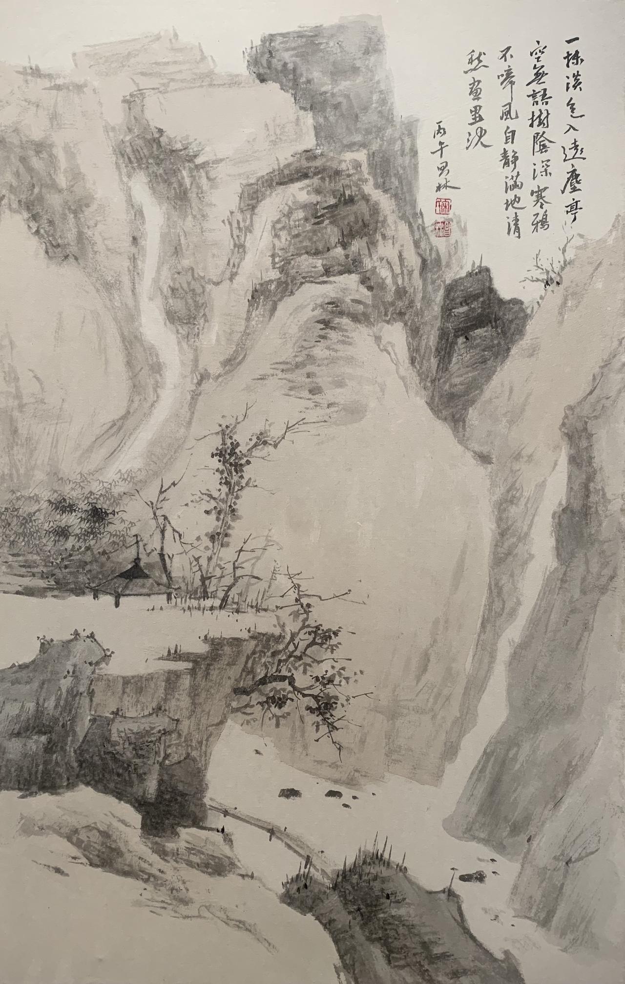 宋昌林国画山水