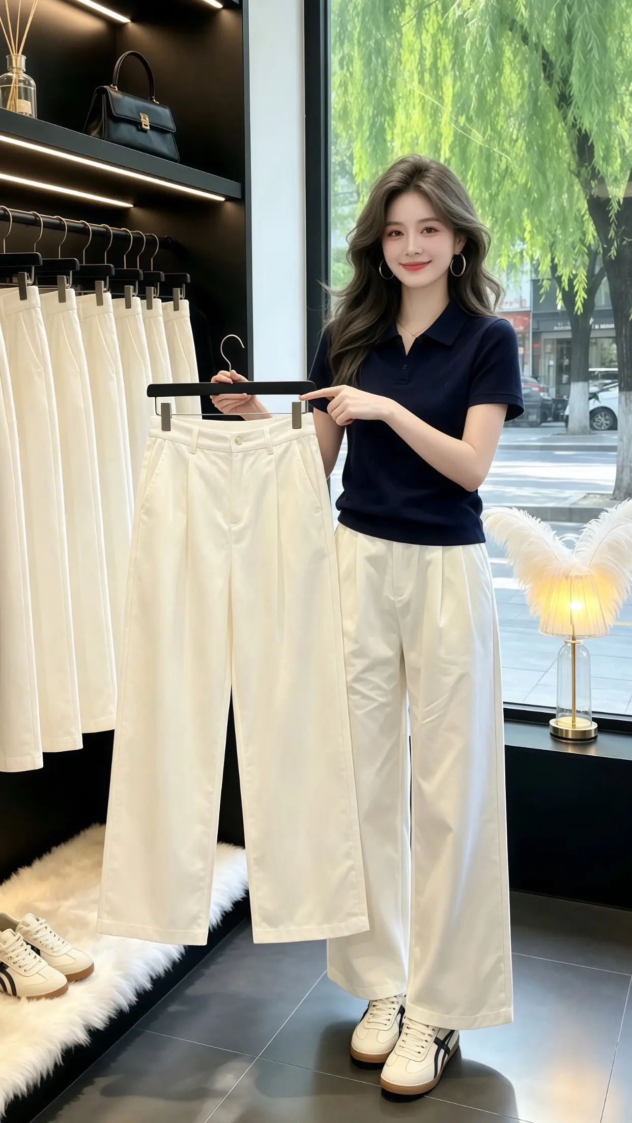 休闲减龄穿搭 夏季穿搭 一眼就爱上的神裤 通勤搭配 时尚穿搭
