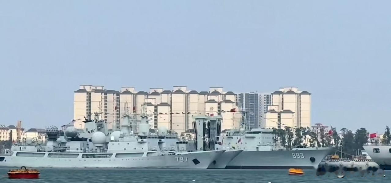 【海军】海军的903A改进型综合补给舰（892舰和893舰）观景视角！903a补
