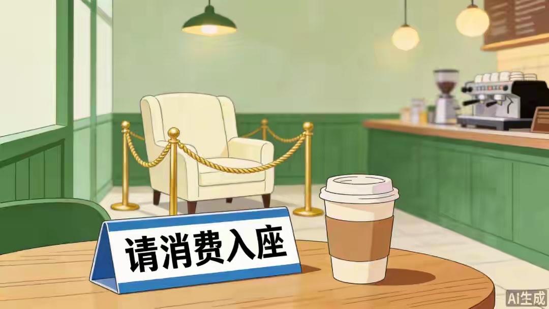 以前星巴克可以不消费入座，是因为大家都是去消费的，后来，慢慢变成了不消费的人理直