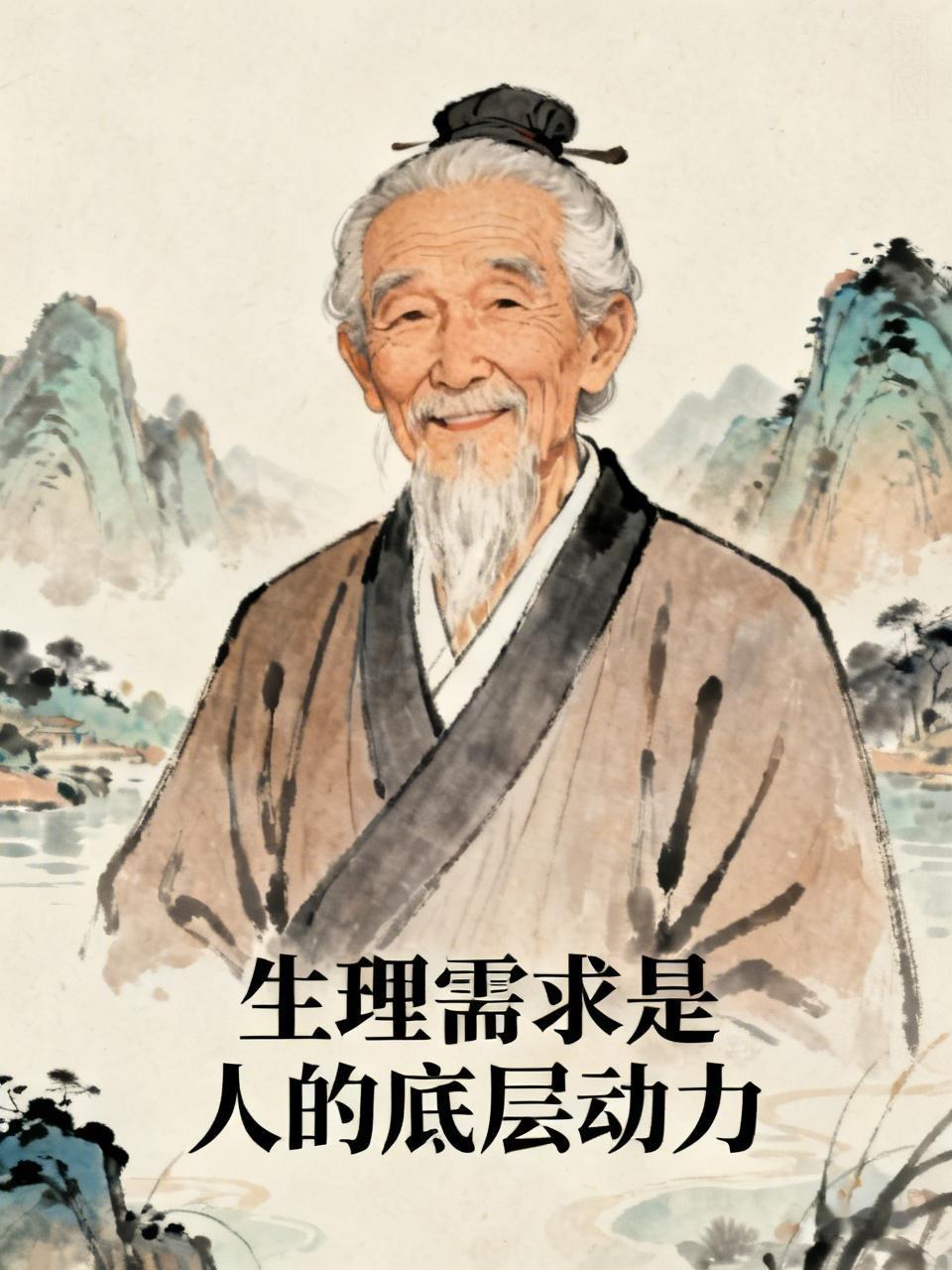 一位老中医生说：
“当你没有生理需求的时候，说明你已经老了。生理需求这个东西，很