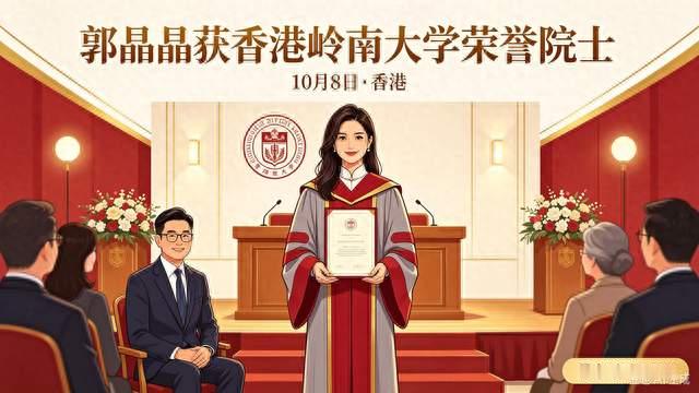 郭晶晶获荣誉院士！霍启刚发文满是骄傲