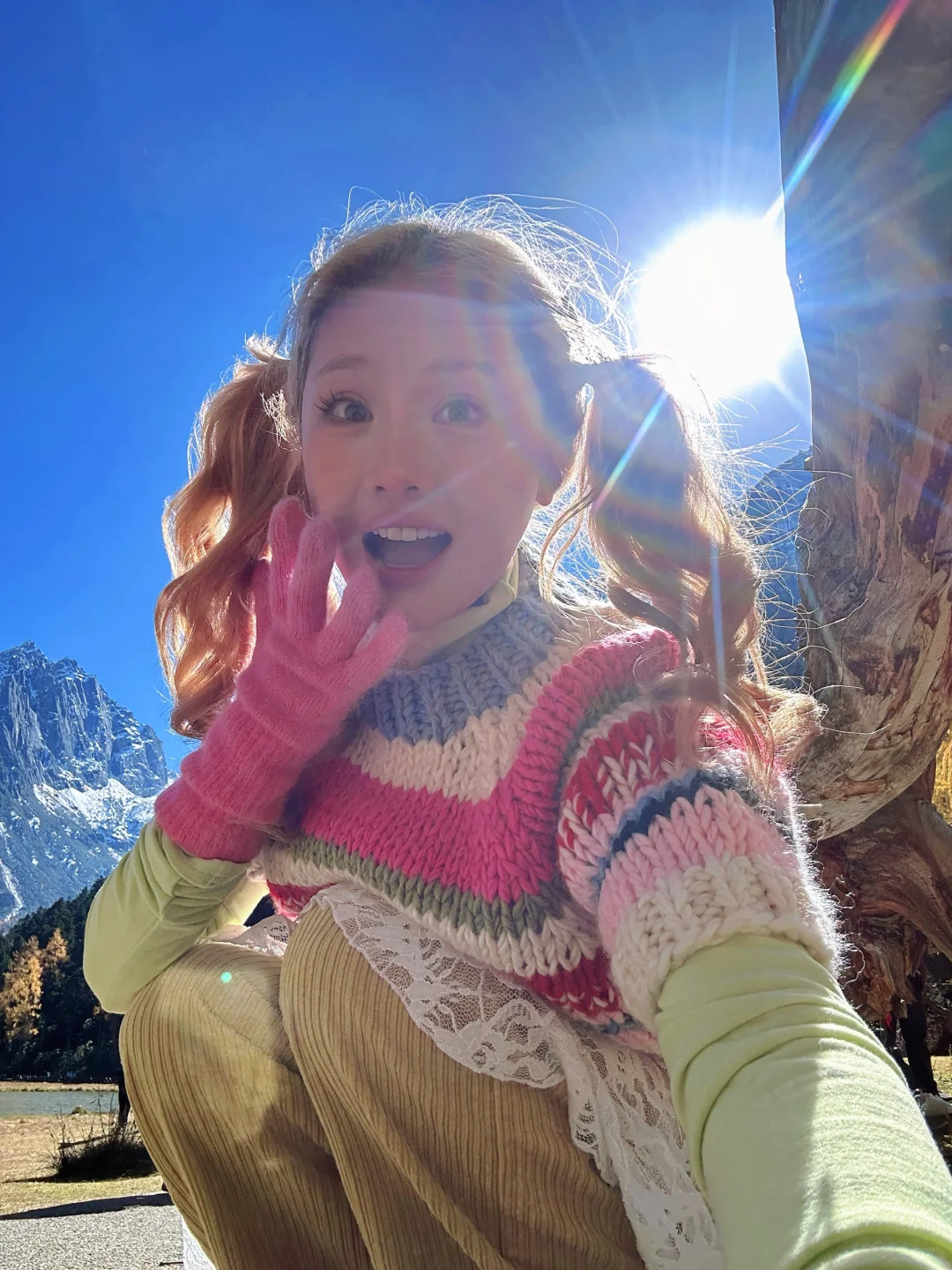 此刻，雪山治愈了一切🏔️