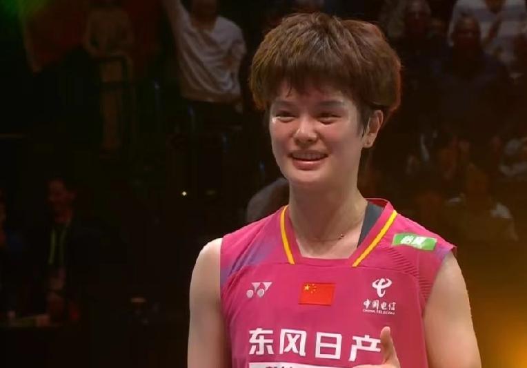 王祉怡赢了安洗莹，十连败终于破，出操真管用。

那天晚上看完决赛，我刷到王祉怡赛