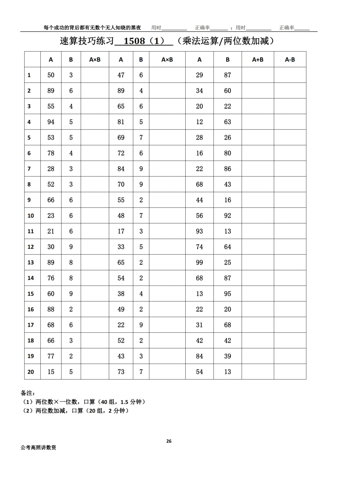 资料分析速算练习1508
