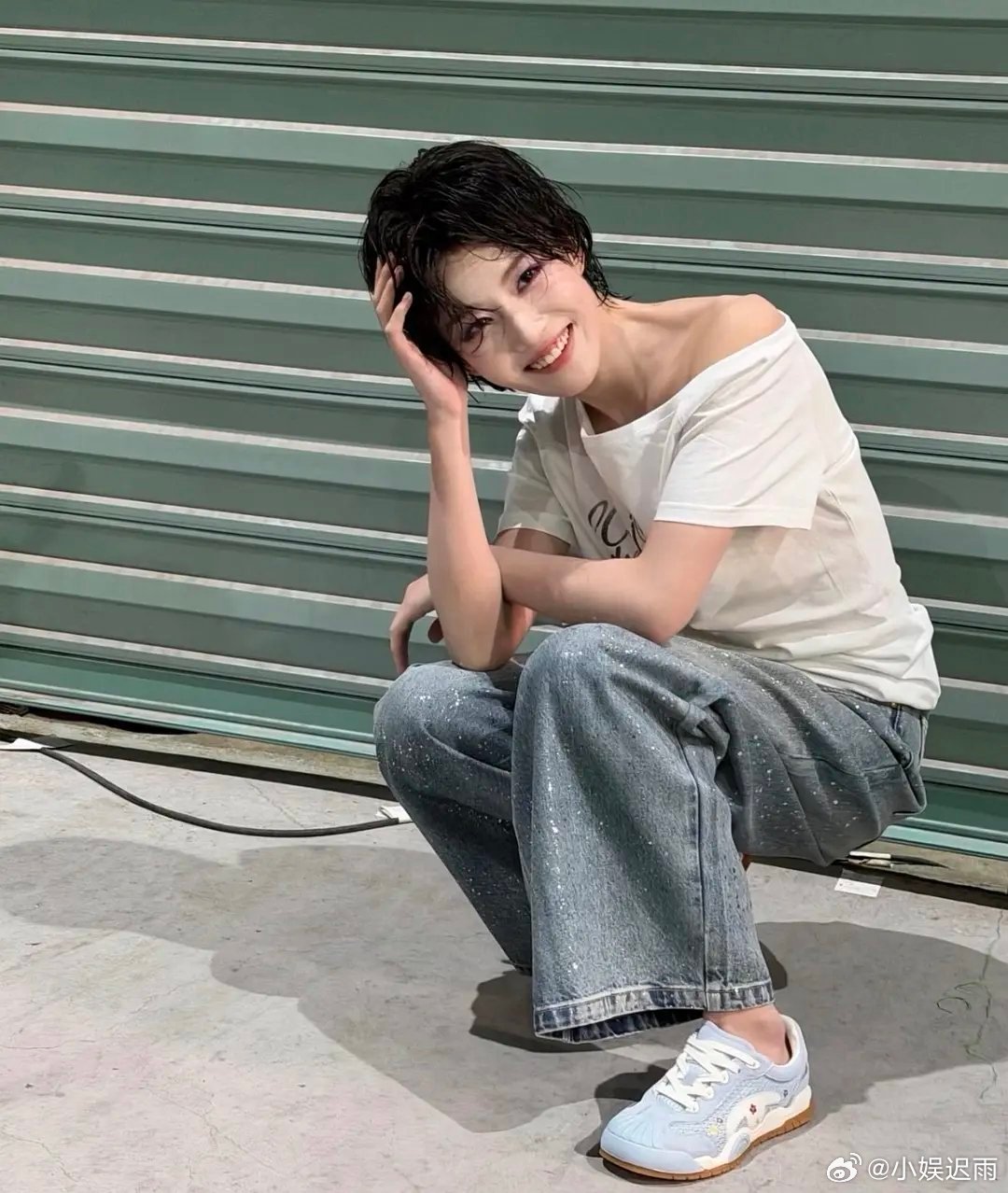 卢昱晓怎么瘦了这么多 