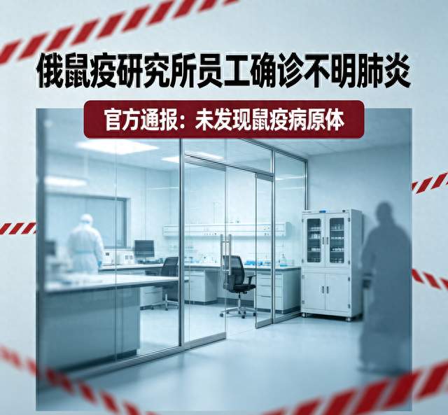 俄鼠疫研究所员工确诊不明肺炎，官方辟谣鼠疫传言