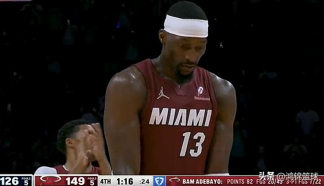 超越科比，阿德巴约狂砍83分，历史第二！

刚刚结束的一场NBA常规赛，热火主场