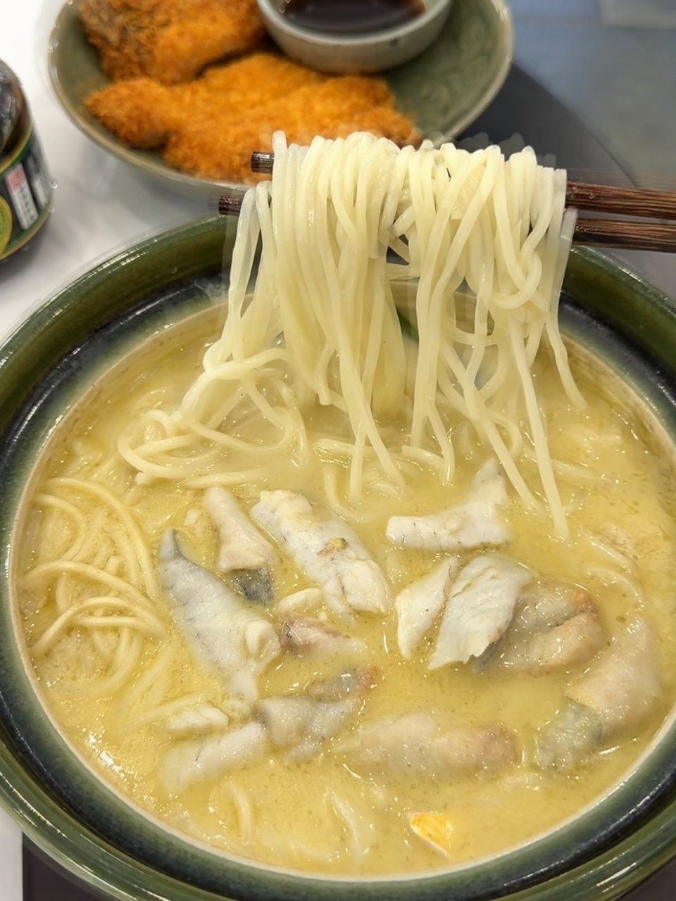 老妈发消息来，提醒我今天记得吃面 上海·马海霞黄鱼面